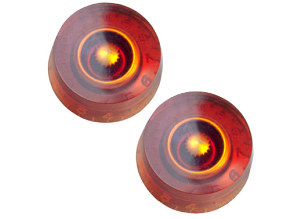 Yellow Parts EZ1219A 2 Control Knobs amber Yellow Parts EZ1219A 2 Control Knobs amber